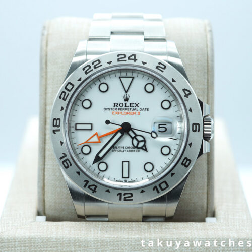 Rolex 226570 EXPLORER 2 POLAR WHITE DIAL NEW MODEL 2025 WARRANTY FULL SET
