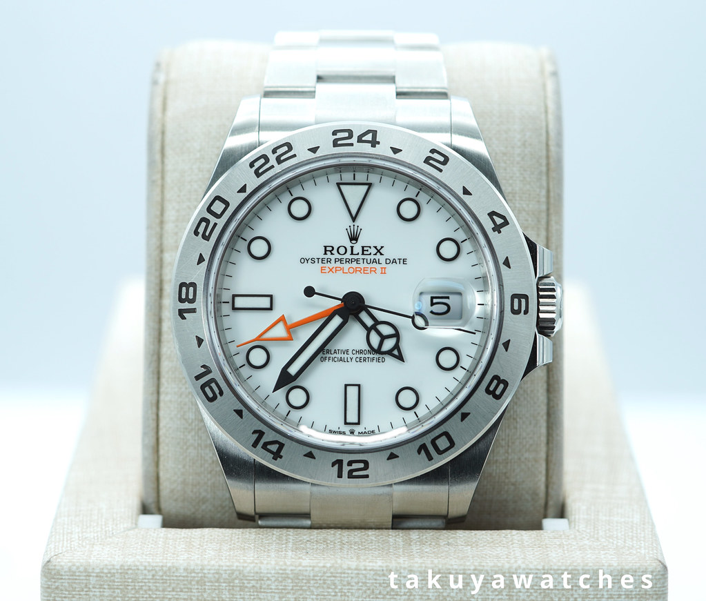 Rolex 226570 EXPLORER 2 POLAR WHITE DIAL NEW MODEL 2025 WARRANTY