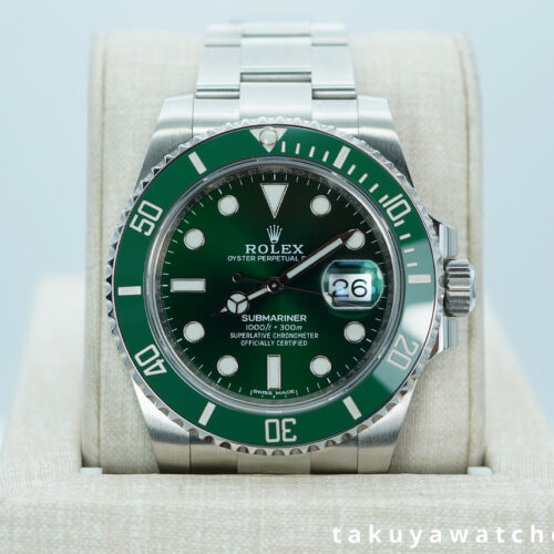 Rolex 116610LV SUBMARINER HULK GREEN DIAL GREEN BEZEL 2020 FULL SET