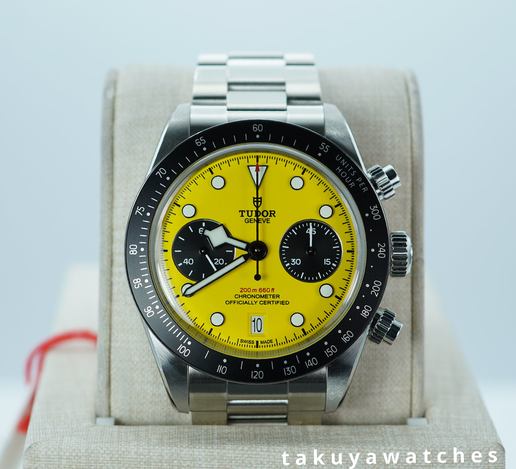 BRAND NEW Tudor 79310N BLACK BAY CHRONOGRAPH 39 YELLOW DIAL 2026