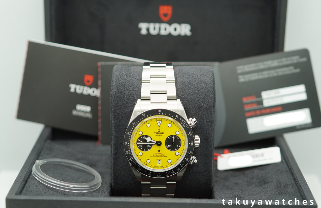 BRAND NEW Tudor 79310N BLACK BAY CHRONOGRAPH 39 YELLOW DIAL 2026