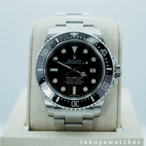 Rolex 116600 SD4K SEA-DWELLER 4000 CERAMIC BEZEL 40MM 2017 FULL SET