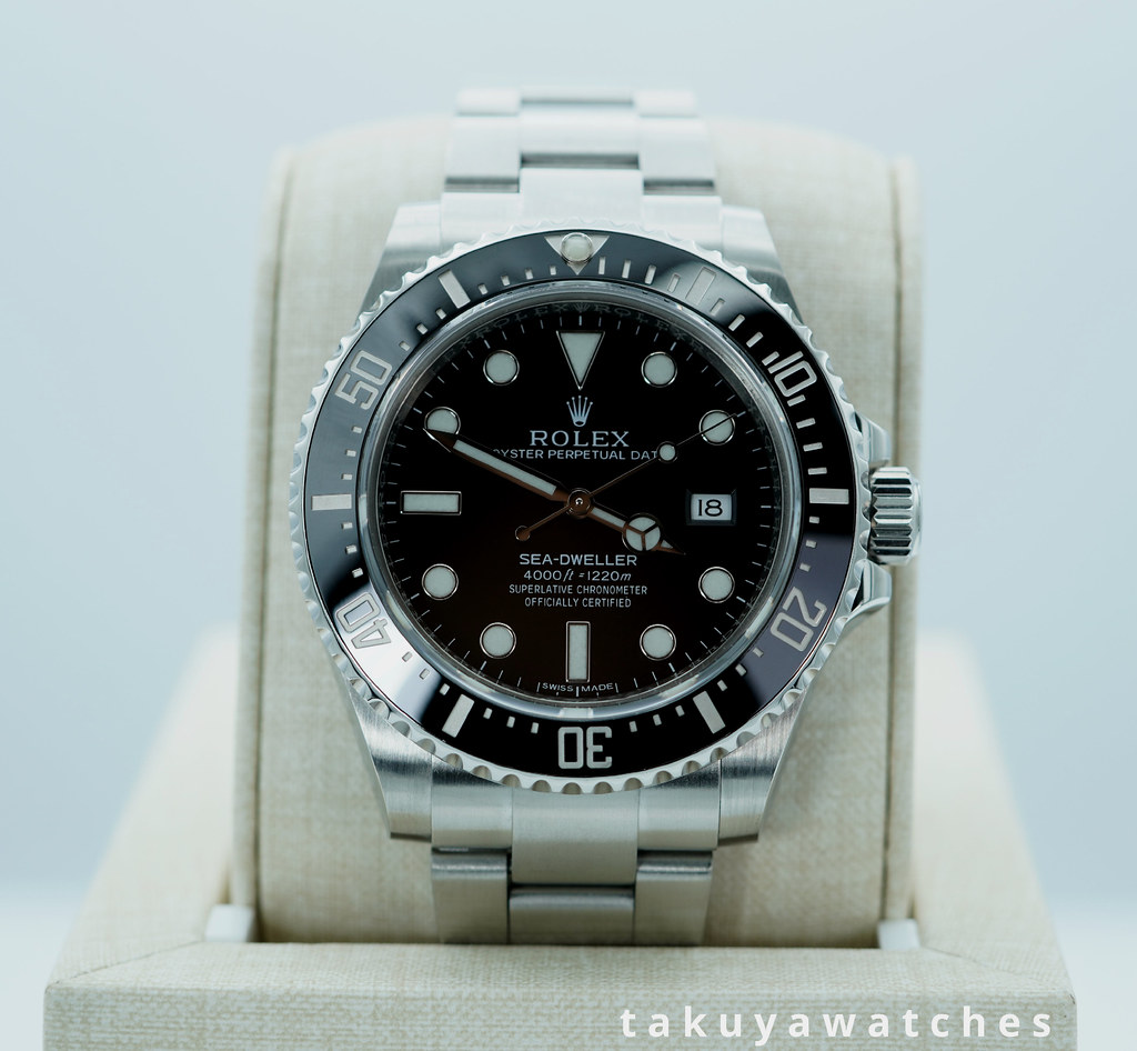 Rolex 116600 SD4K SEA-DWELLER 4000 CERAMIC BEZEL 40MM 2017 FULL