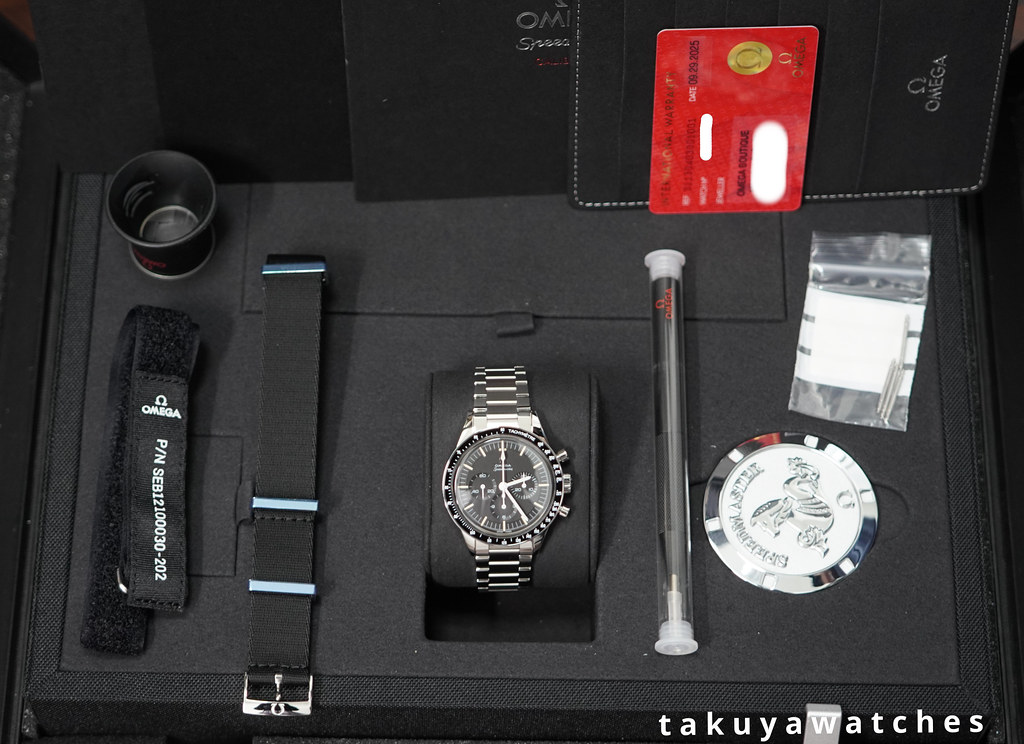 Omega SPEEDMASTER CALIBRE 321 ED WHITE MOONWATCH 2025 WARRANTY