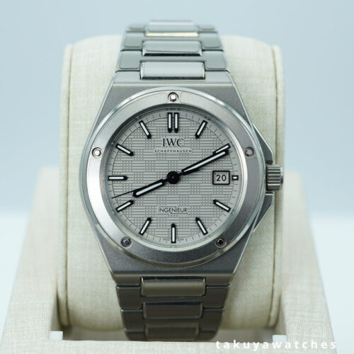 IWC IW328904 INGENIEUR TITANIUM GREY DIAL AUTOMATIC 40MM 2024 WARRANTY FULL SET