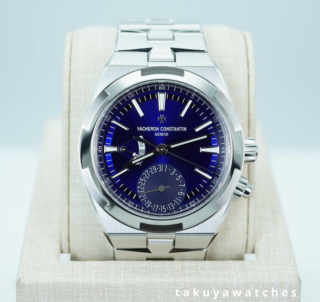 Vacheron CONSTANTIN OVERSEAS DUAL TIME 7920V BLUE DIAL NEW MODEL
