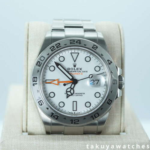 Rolex 226570 EXPLORER 2 POLAR WHITE DIAL NEW MODEL 2024 WARRANTY FULL SET
