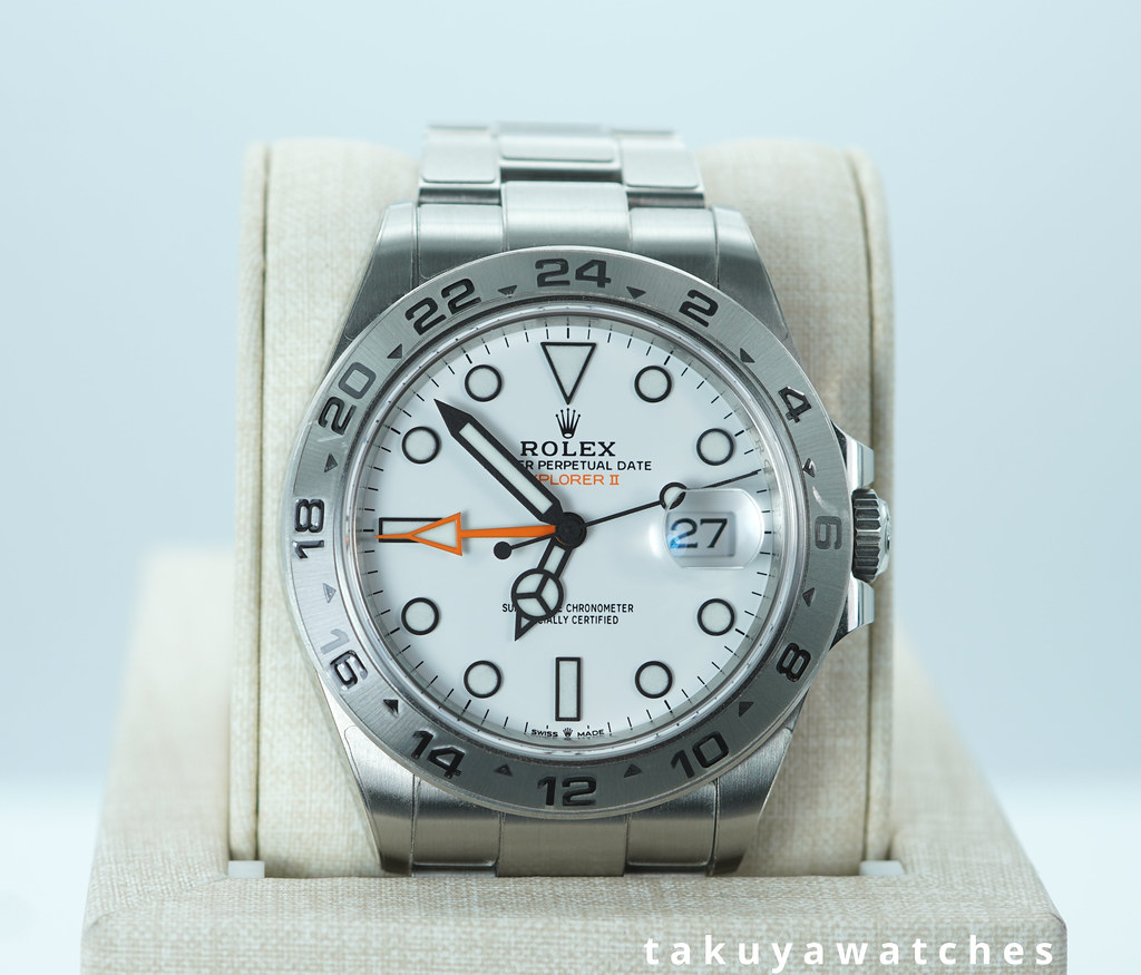 ソラシド① Rolex 226570 EXPLORER 2 POLAR WHITE DIAL NEW MODEL 2024 WARRANTY