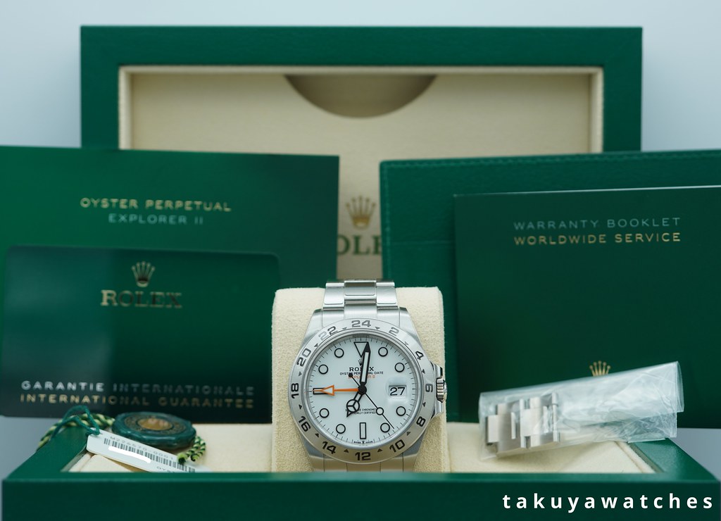 Rolex 226570 EXPLORER 2 POLAR WHITE DIAL NEW MODEL 2024 WARRANTY