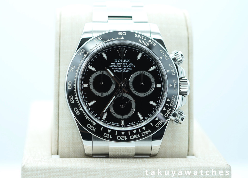 メコン様オーダー Rolex 126500LN DAYTONA STAINLESS STEEL BLACK DIAL NEW MODEL 2024