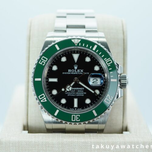Rolex 126610LV SUBMARINER 41 GREEN MARK 1 BEZEL BLACK DIAL 2022 FULL SET