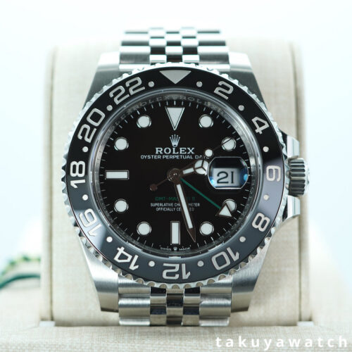 BRAND NEW Rolex 126710GRNR GMT MASTER II BLACK GREY BEZEL JUBILEE BAND 2026 FULL SET