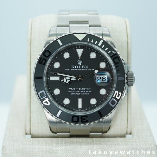 Rolex 226627 YACHTMASTER 42 RLX TITANIUM CERAMIC BEZEL 2026 WARRANTY FULL SET