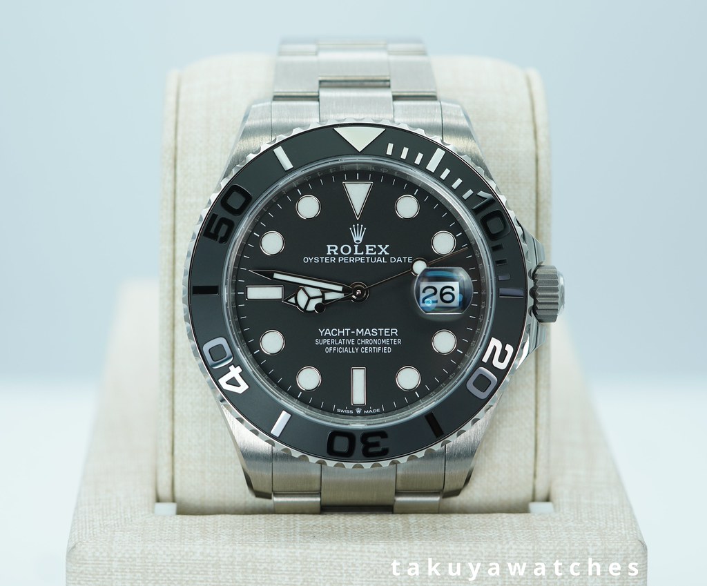 Rolex 226627 YACHTMASTER 42 RLX TITANIUM CERAMIC BEZEL 2026