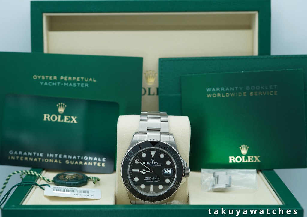 Rolex 226627 YACHTMASTER 42 RLX TITANIUM CERAMIC BEZEL 2026
