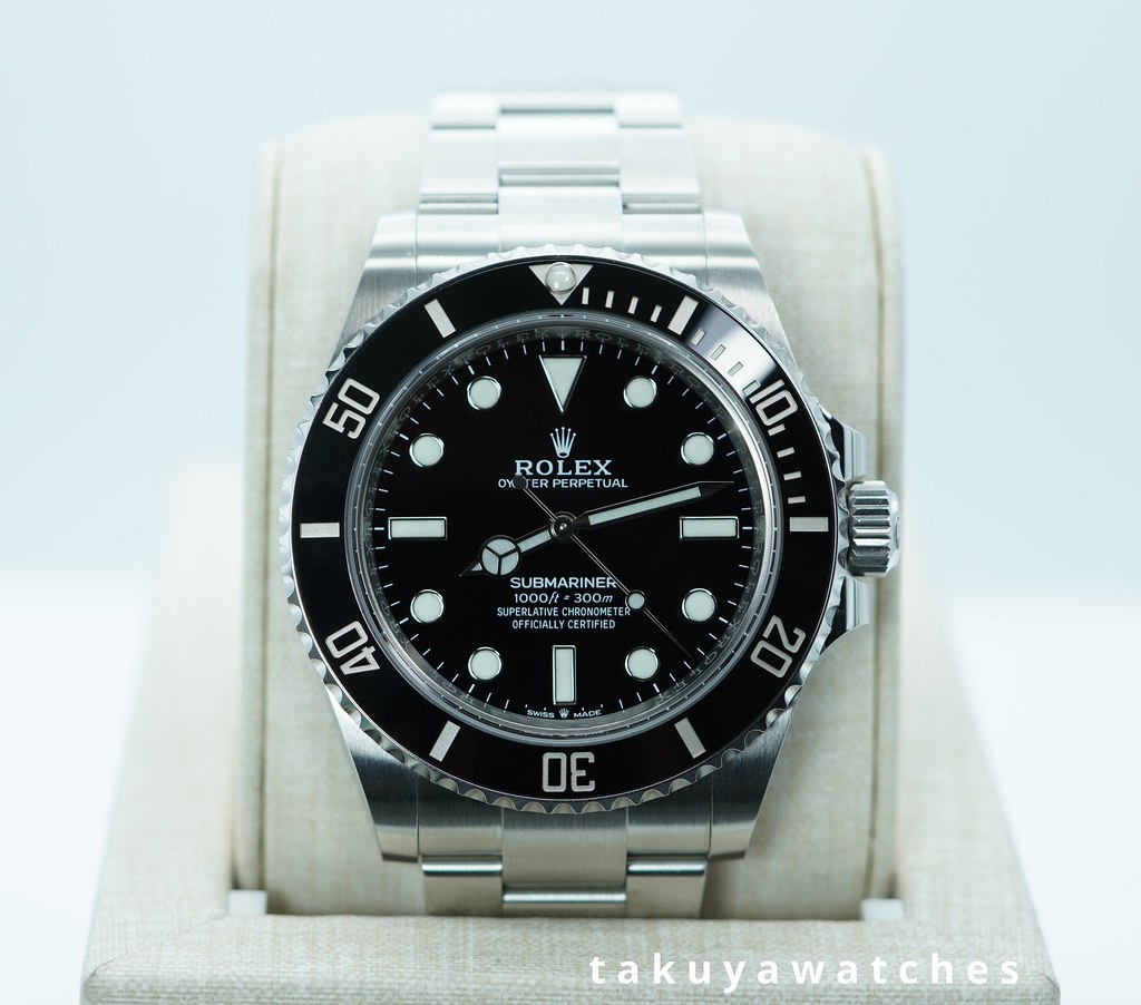 vintage an•an no.41 Rolex 124060 SUBMARINER NO DATE 41 NEW MODEL 2022 WARRANTY FULL