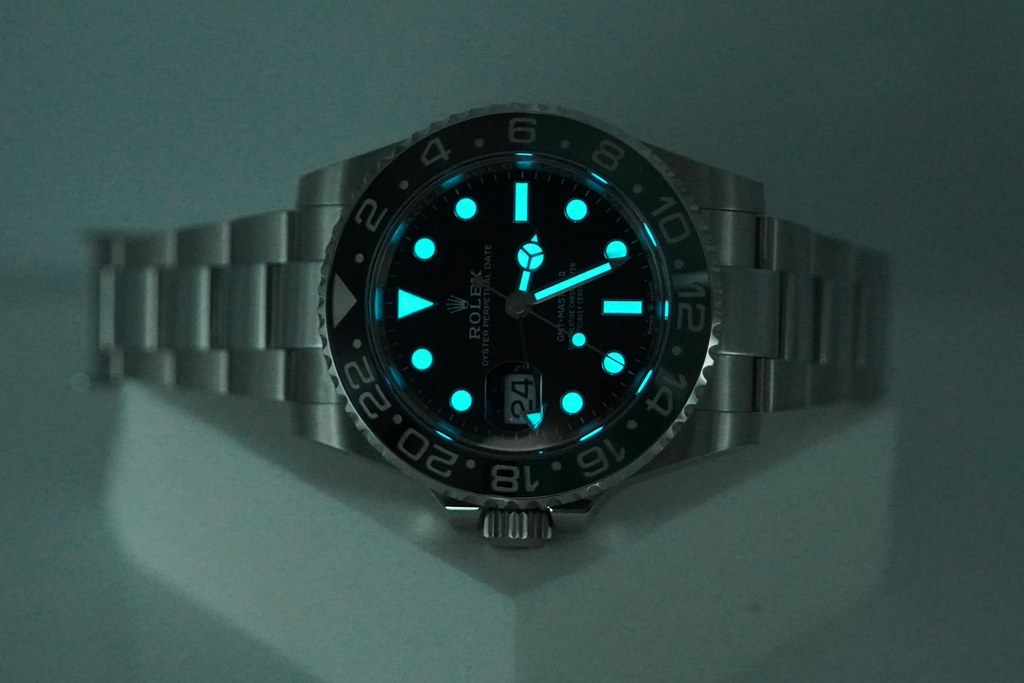Rolex 126720VTNR GMT MASTER 2 SPRITE GREEN BLACK BEZEL OYSTER 2025