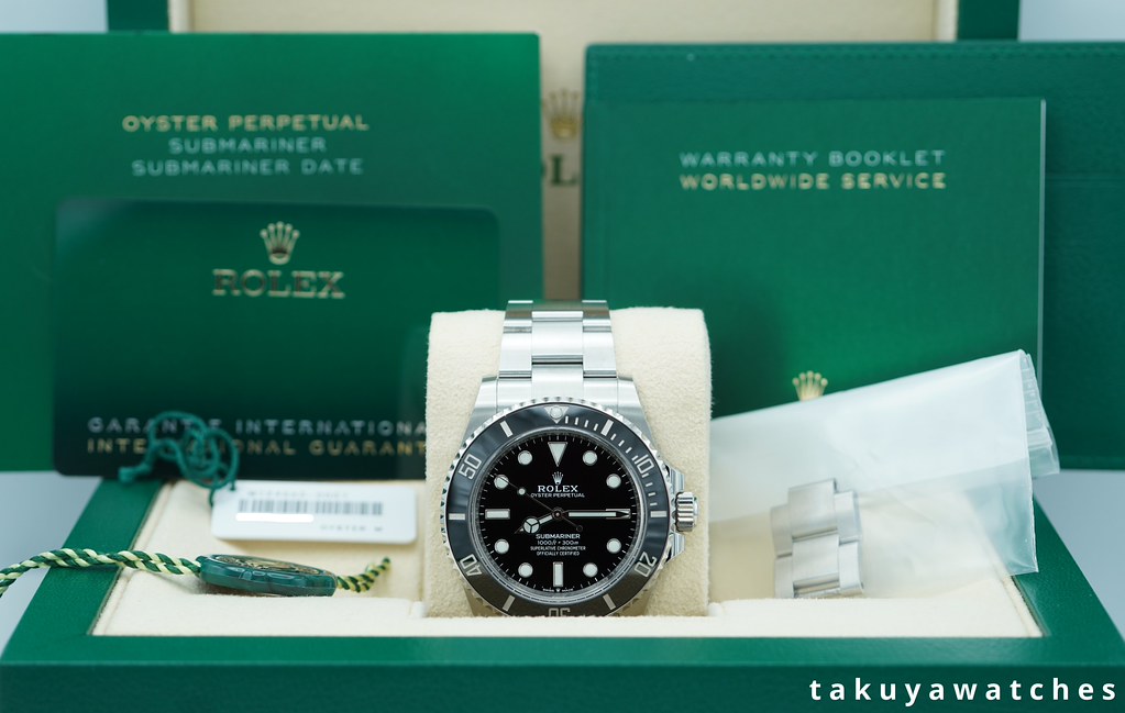 Rolex 124060 SUBMARINER NO DATE 41 NEW MODEL 2022 WARRANTY FULL