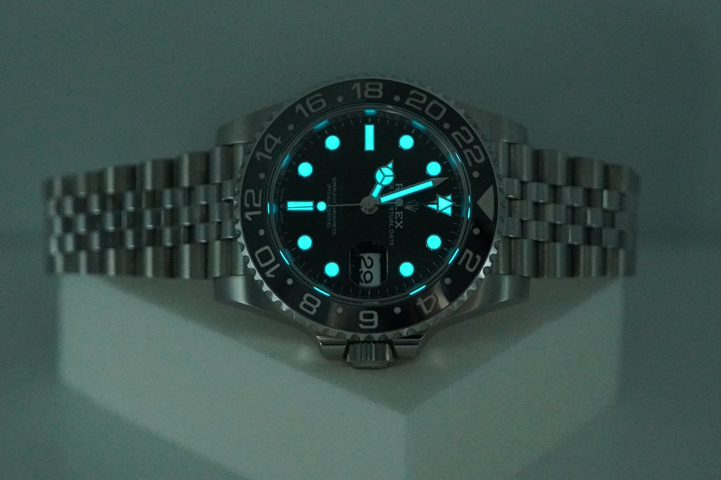 Rolex 126710GRNR GMT MASTER II BLACK GREY BEZEL JUBILEE BAND 2026