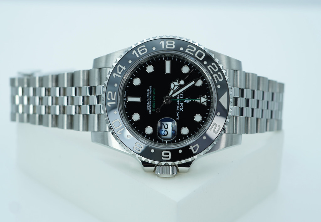Rolex 126710GRNR GMT MASTER II BLACK GREY BEZEL JUBILEE BAND 2026