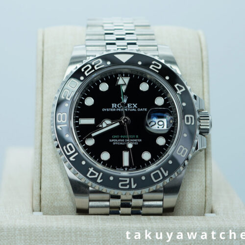 Rolex 126710GRNR GMT MASTER II BLACK GREY BEZEL JUBILEE BAND 2026 FULL SET