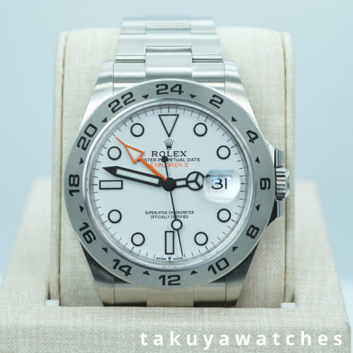 Rolex 226570 EXPLORER 2 POLAR WHITE DIAL NEW MODEL 2024 WARRANTY FULL SET