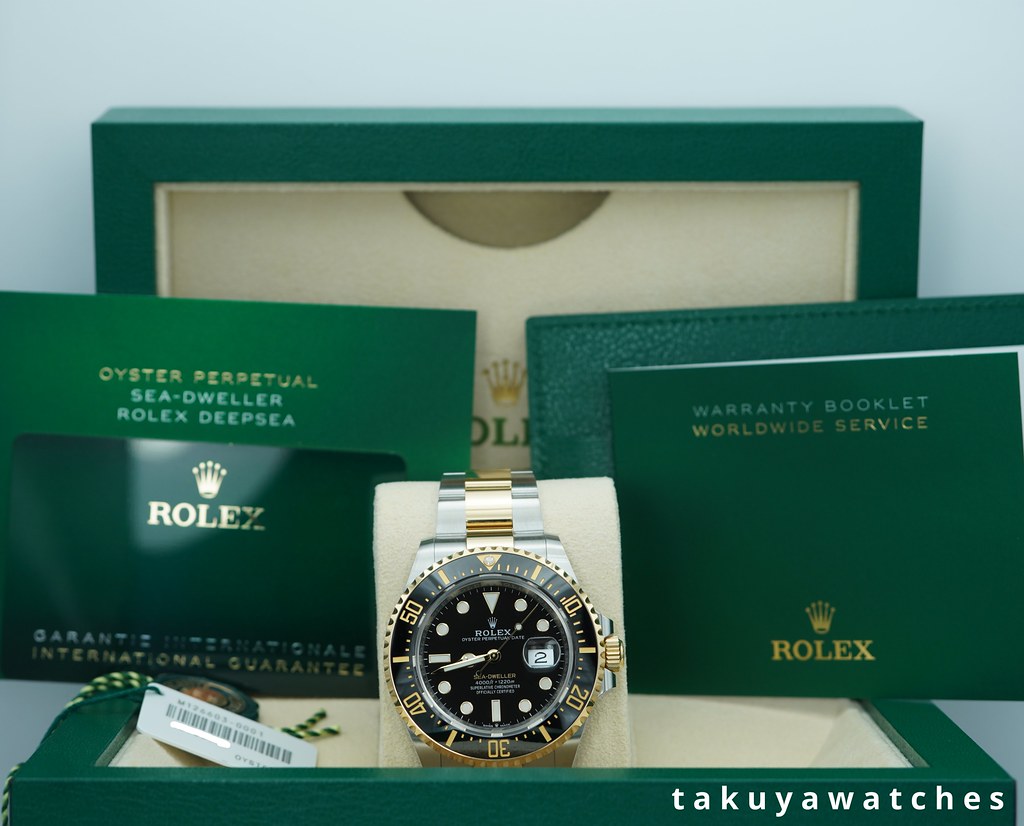 ASIMOCRAFTS × KAFFA FULL SET calma store Rolex 126603 SEA-DWELLER 18K YELLOW GOLD STAINLESS STEEL 2024