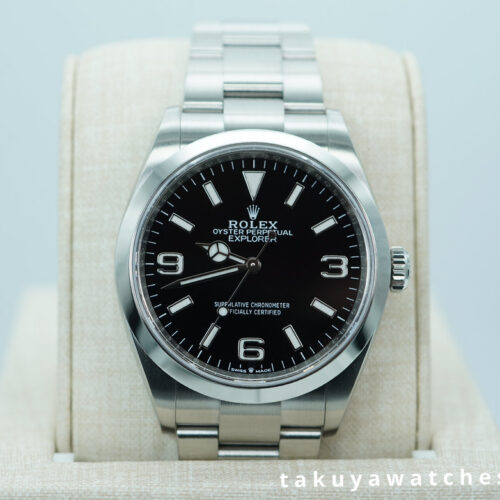 Rolex 124270 EXPLORER I FULL LUME DIAL 36MM 2024 WARRANTY FULL SET