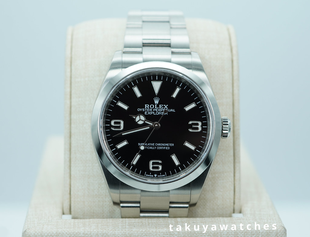Rolex 124270 EXPLORER I FULL LUME DIAL 36MM 2024 WARRANTY FULL SET