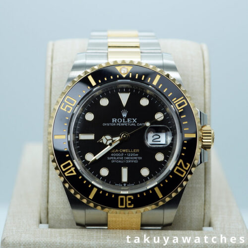 Rolex 126603 SEA-DWELLER 18K YELLOW GOLD STAINLESS STEEL 2024 WARRANTY FULL SET