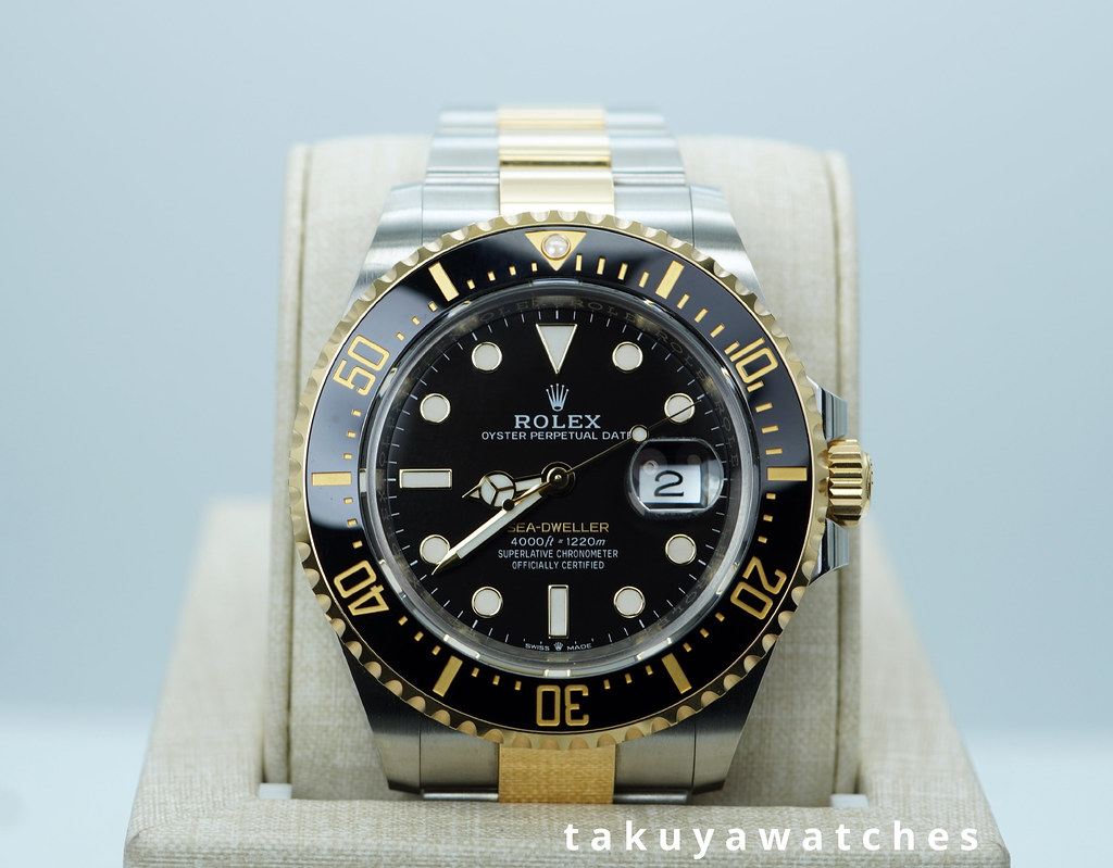 ASIMOCRAFTS × KAFFA FULL SET calma store Rolex 126603 SEA-DWELLER 18K YELLOW GOLD STAINLESS STEEL 2024