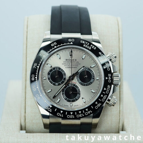 Rolex 116519LN DAYTONA WHITE GOLD OYSTERFLEX STEEL DIAL 2021 FULL SET