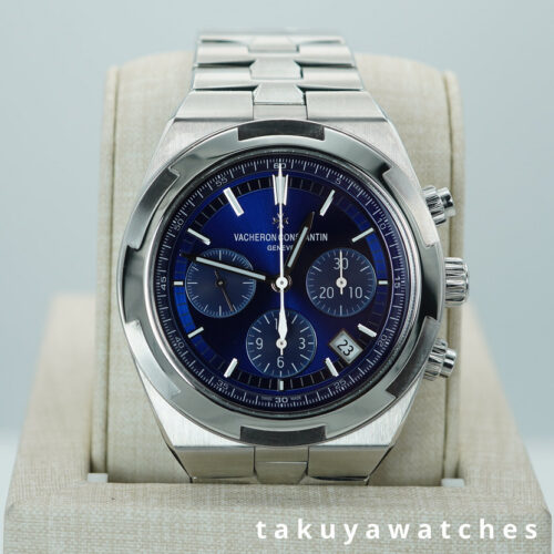 Vacheron CONSTANTIN OVERSEAS CHRONOGRAPH 5500V BLUE DIAL FULL SET