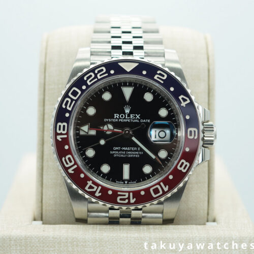 Rolex 126710BLRO GMT MASTER 2 RED BLUE PEPSI JUBILEE BAND 2020 FULL SET
