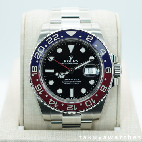 NEW Rolex 126710BLRO PEPSI GMT MASTER II RED BLUE BEZEL OYSTER BAND 2025 FULL SET