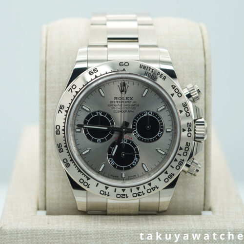 Rolex 126509 DAYTONA GHOST 18K WHITE GOLD SILVER DIAL NEW MODEL 2024 WARRANTY FULL SET