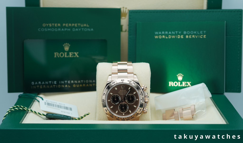 Rolex 116505 DAYTONA 18K ROSE GOLD NEW CHOCOLATE DIAL 2023