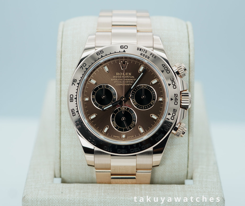 Rolex 116505 DAYTONA 18K ROSE GOLD NEW CHOCOLATE DIAL 2023