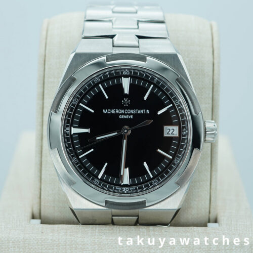 Vacheron CONSTANTIN OVERSEAS 4500V STAINLESS STEEL BLACK DIAL 2023 FULL SET