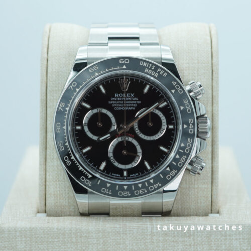 Rolex 126500LN DAYTONA STAINLESS STEEL BLACK DIAL NEW MODEL 2025 FULL SET