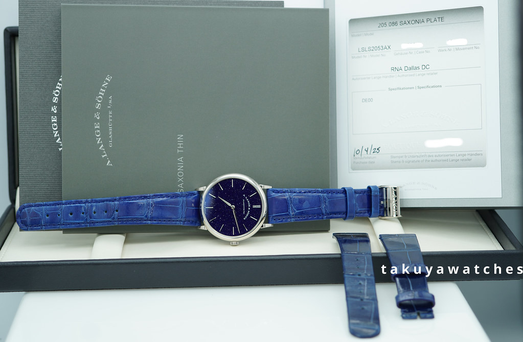 A. Lange & Sohne SAXONIA THIN 205.086 COPPER BLUE WHITE GOLD 2025