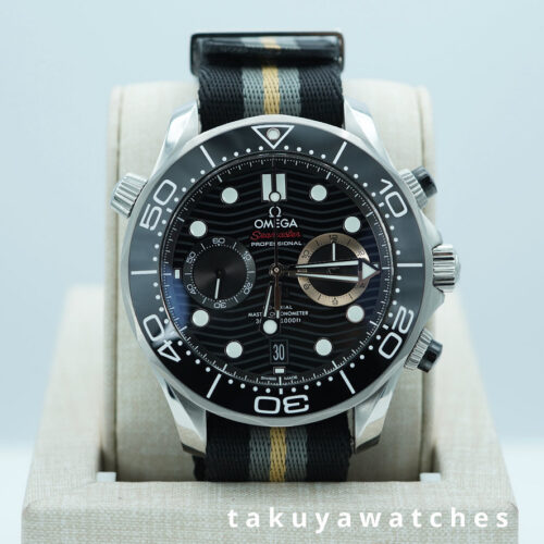 OMEGA SEAMASTER DIVER 300m CHRONOGRAPH 007 FIRST LIGHT 2026 MODEL FULL SET