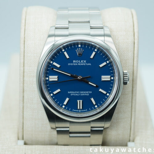 Rolex 126000 OYSTER PERPETUAL 36 MED BLUE DIAL 2025 WARRANTY FULL SET