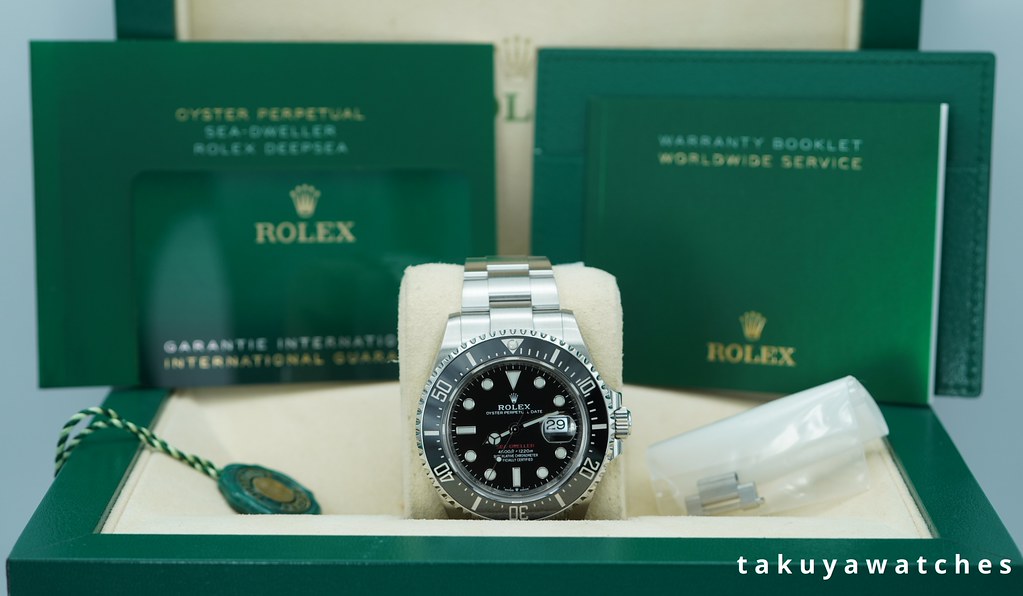 Rolex 126600 SEA-DWELLER 43 CYCLOPS RED TEXT 2021 FULL SET