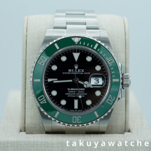 Rolex 126610LV SUBMARINER 41 GREEN MARK 1 BEZEL BLACK DIAL 2021 FULL SET