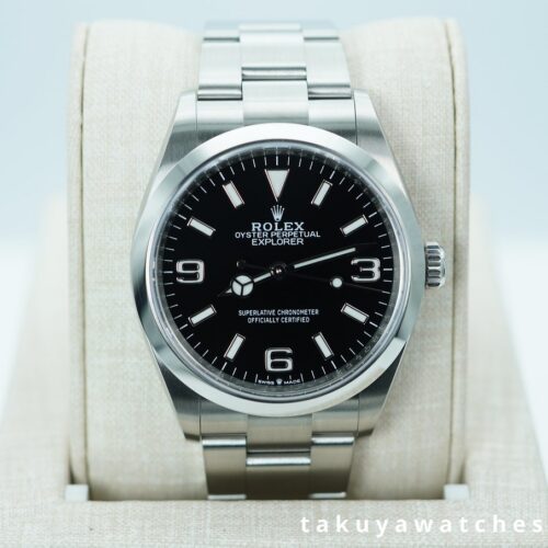 Rolex 124270 EXPLORER I FULL LUME DIAL 36MM 2025 WARRANTY FULL SET