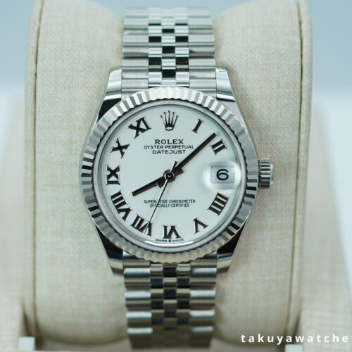 BRAND NEW Rolex 278274 DATEJUST 31 FLUTED BEZEL WHITE DIAL JUBILEE BAND 2026 FULL SET