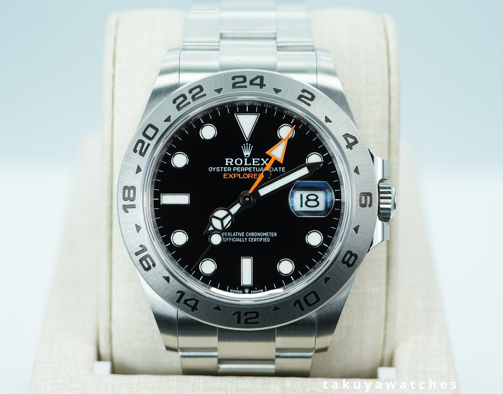 Rolex 226570 EXPLORER 2 BLACK DIAL NEW MODEL 2026 WARRANTY FULL