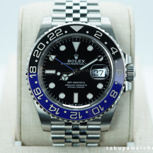 Rolex 126710BLNR GMT MASTER 2 BLACK BLUE BEZEL JUBILEE BAND 2026 WARRANTY FULL SET