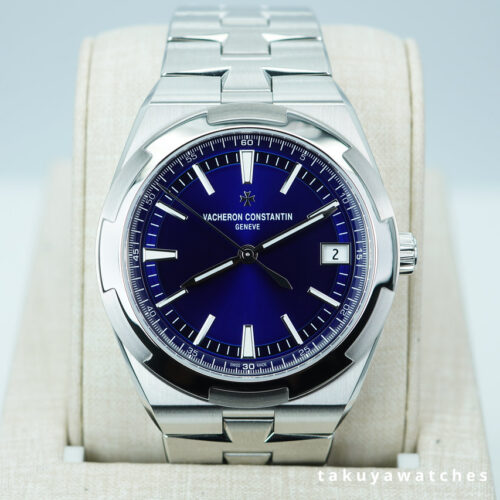 Vacheron CONSTANTIN OVERSEAS 4520V STAINLESS STEEL BLUE DIAL 2026 WARRANTY FULL SET